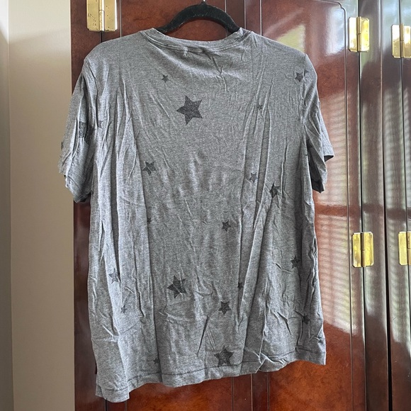 NWOT - Splendid Gray Star Tee Size XXL - Picture 5 of 5